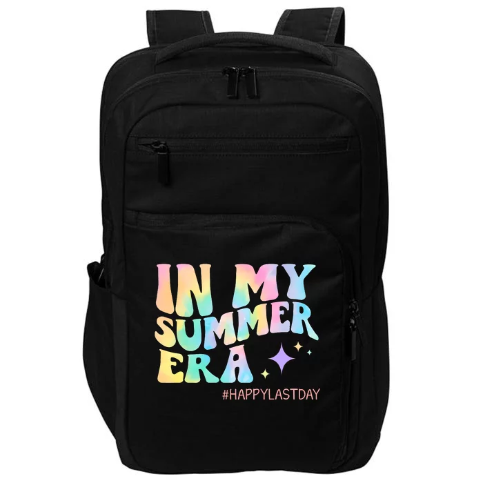 Last Day Of School In My Summer Era Tie Dye Impact Tech Backpack