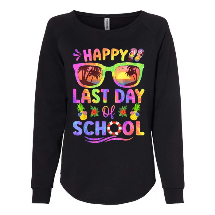 Last Day Of School Schools Out For Summer Teacher  Wo Womens California Wash Sweatshirt