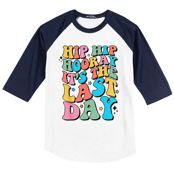 Last Day of School Hello Summer Teacher for Baseball Sleeve Shirt