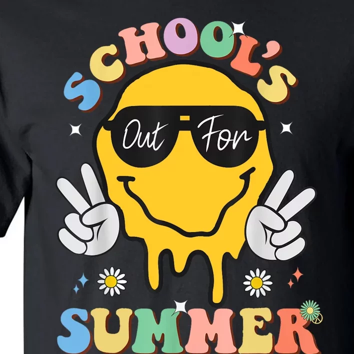 Last Day Of School Schools Out For Summer Teacher Tall T-Shirt