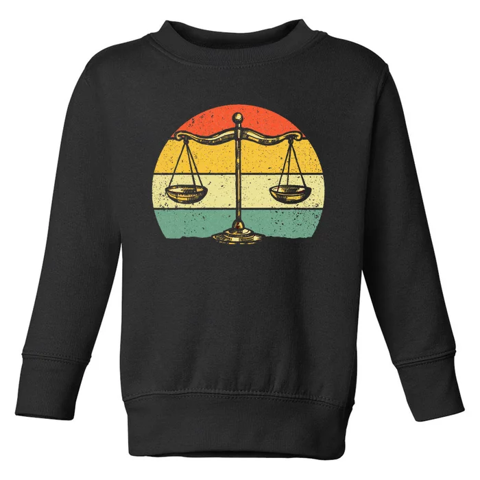 Lawyer Design Paralegal Attorney Lovers Toddler Sweatshirt