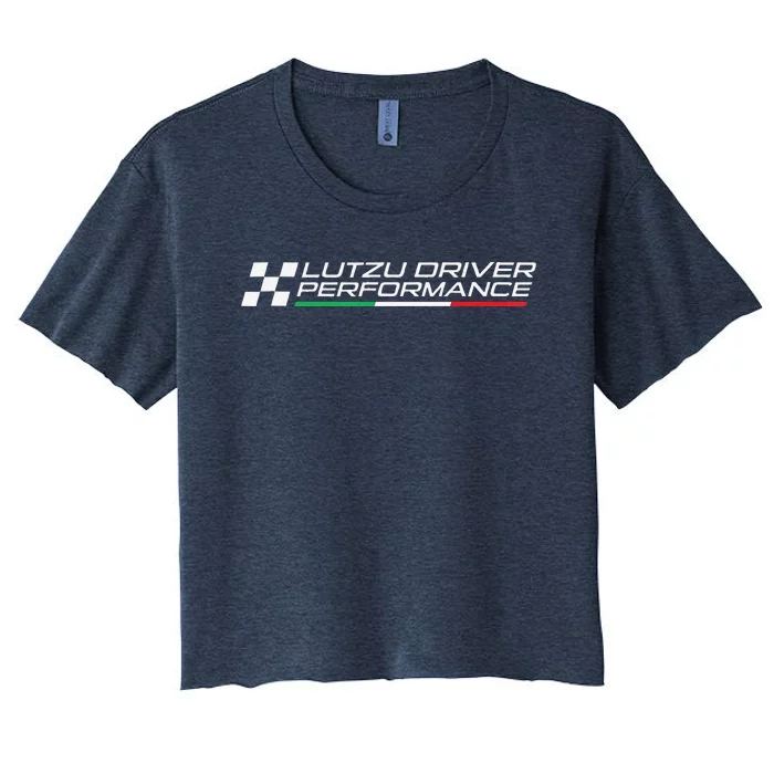 Lutzu Driver Performance Ldp Sim Racing Driver Coaching Women's Crop Top Tee