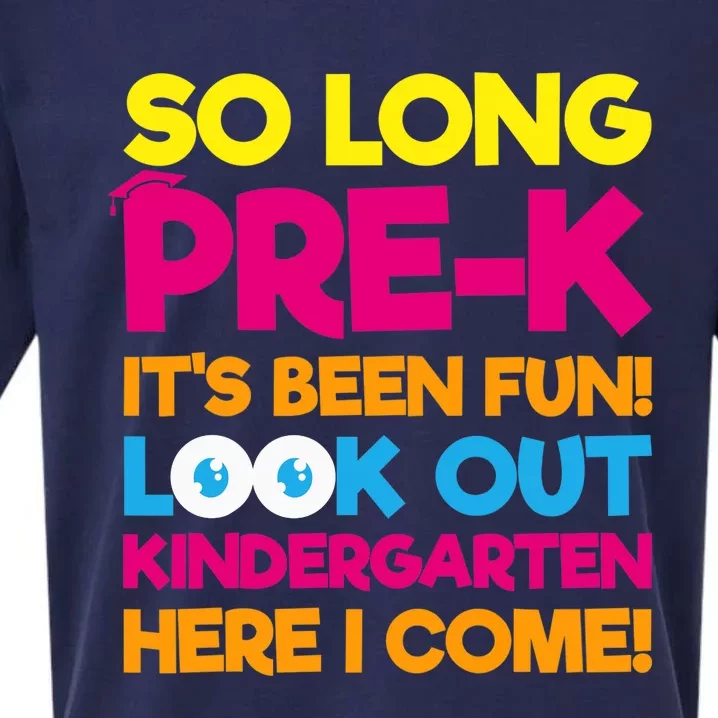 Last Day Pre-K Kindergarten Here I Come Graduation Sueded Cloud Jersey T-Shirt