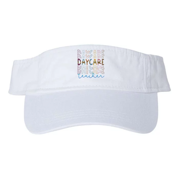 Love Daycare Provider Childcare Teacher Appreciation Gifts Valucap Bio-Washed Visor