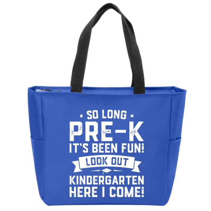 Last Day Precool Giftk Kindergarten Here I Come Graduation Gift Zip Tote Bag