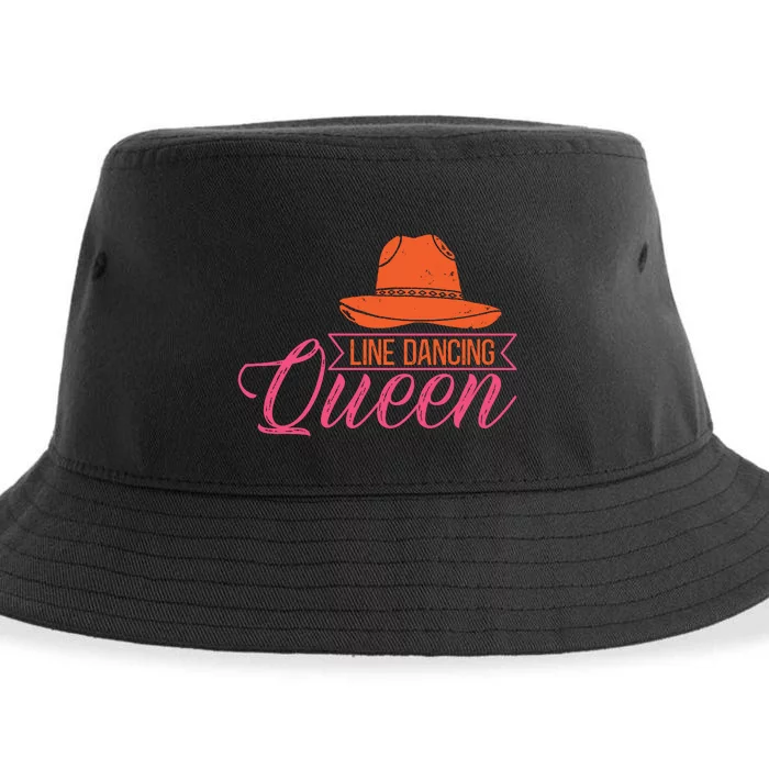 Line Dancing Queen T Sustainable Bucket Hat