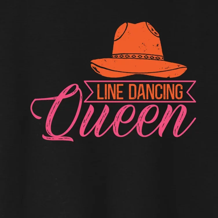 Line Dancing Queen T Women's Crop Top Tee