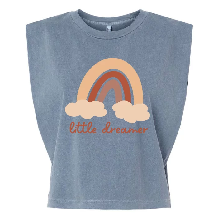 Little Dreamer Rainbow Cute Gift Garment-Dyed Women's Muscle Tee