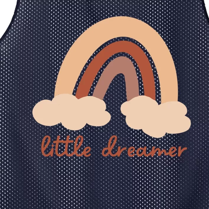 Little Dreamer Rainbow Cute Gift Mesh Reversible Basketball Jersey Tank