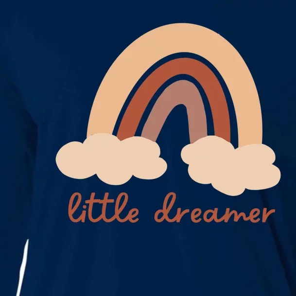 Little Dreamer Rainbow Cute Gift Cooling Performance Long Sleeve Crew