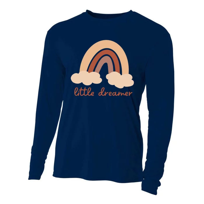 Little Dreamer Rainbow Cute Gift Cooling Performance Long Sleeve Crew