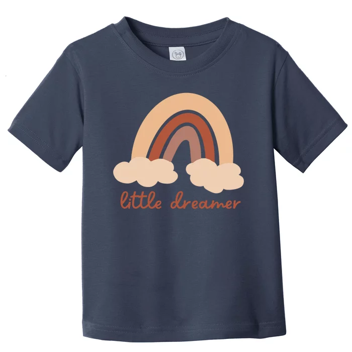 Little Dreamer Rainbow Cute Gift Toddler T-Shirt