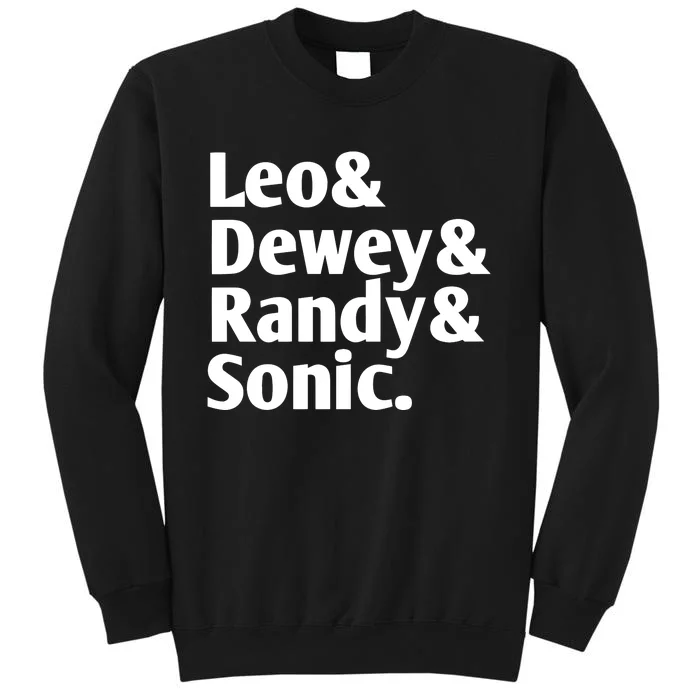 Leo & Dewey & Randy & Sonic Ben Schwartz Sweatshirt