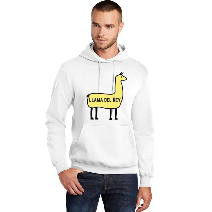 Llama Del Rey Lana Funny Music Animal Hoodie