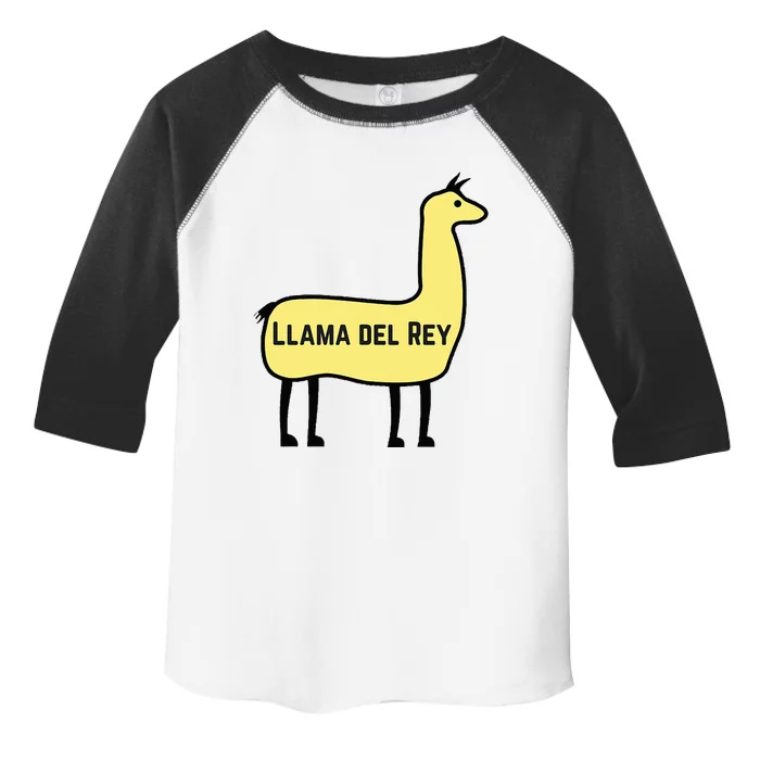 Llama Del Rey Lana Funny Music Animal Toddler Fine Jersey T-Shirt