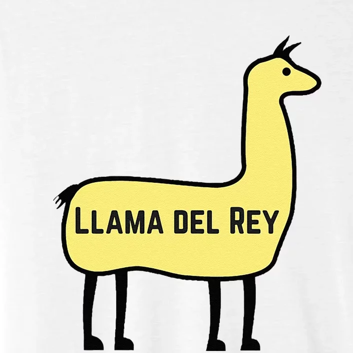 Llama Del Rey Lana Funny Music Animal ChromaSoft Performance T-Shirt