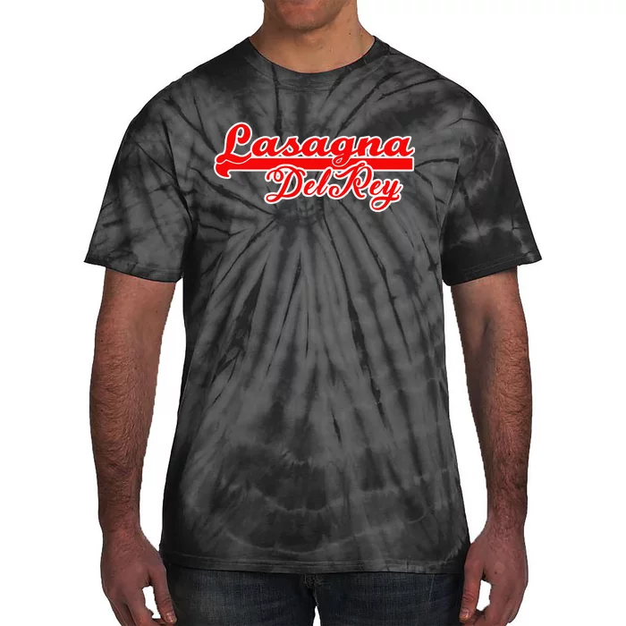 Lasagna Del Rey Italian Food Tie-Dye T-Shirt