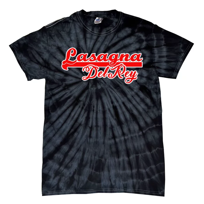 Lasagna Del Rey Italian Food Tie-Dye T-Shirt