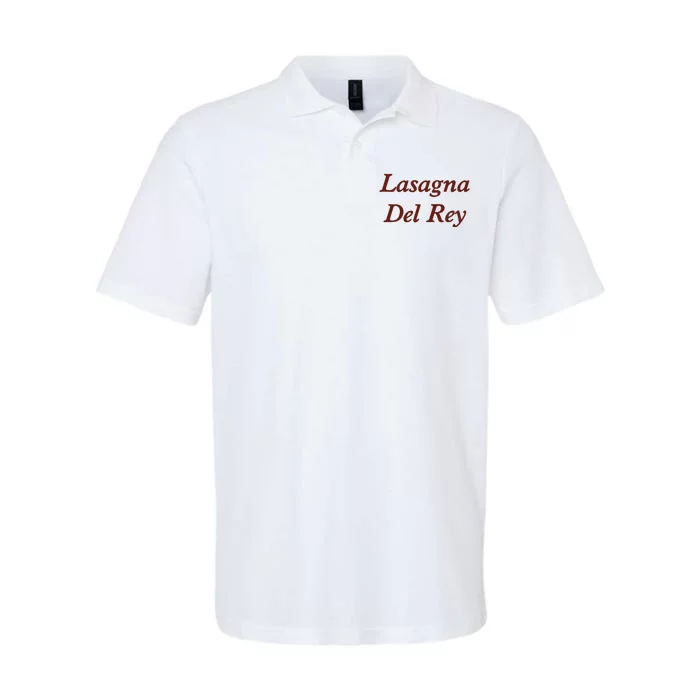 Lasagnas Del Rey Funny Lasagnas Del Rey Softstyle Adult Sport Polo