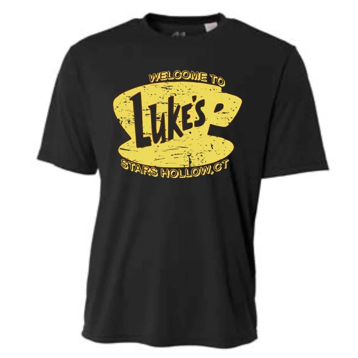 Lukes Diner Stars Hollow Cooling Performance Crew T-Shirt