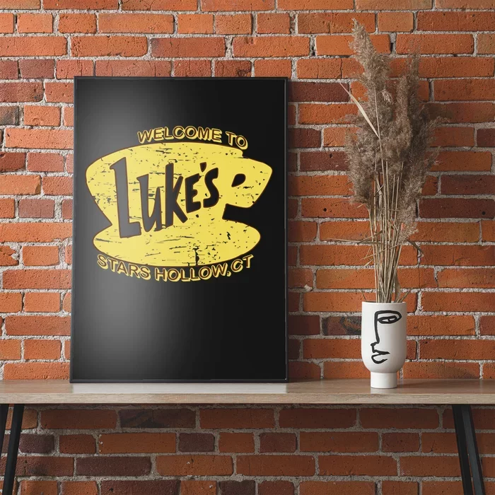 Lukes Diner Stars Hollow Poster