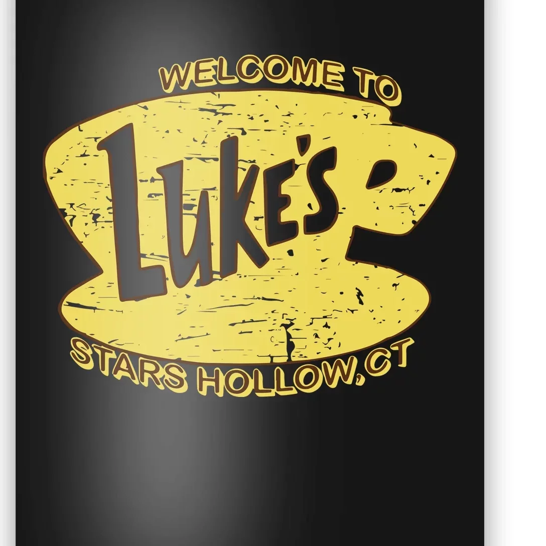 Lukes Diner Stars Hollow Poster