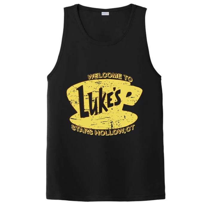 Lukes Diner Stars Hollow Performance Tank