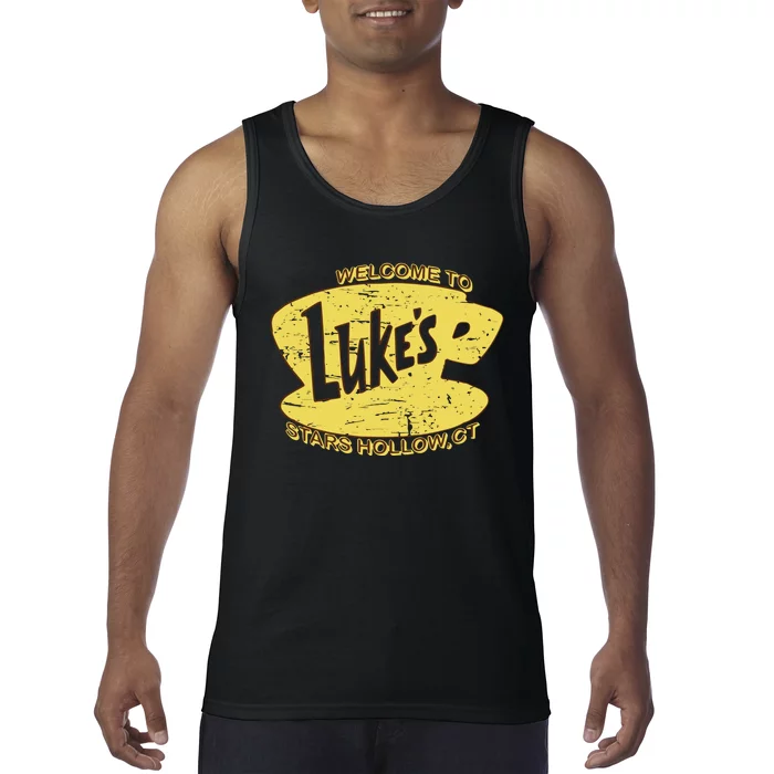 Lukes Diner Stars Hollow Tank Top