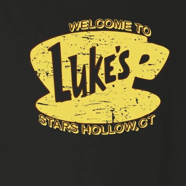 Lukes Diner Stars Hollow Toddler Long Sleeve Shirt