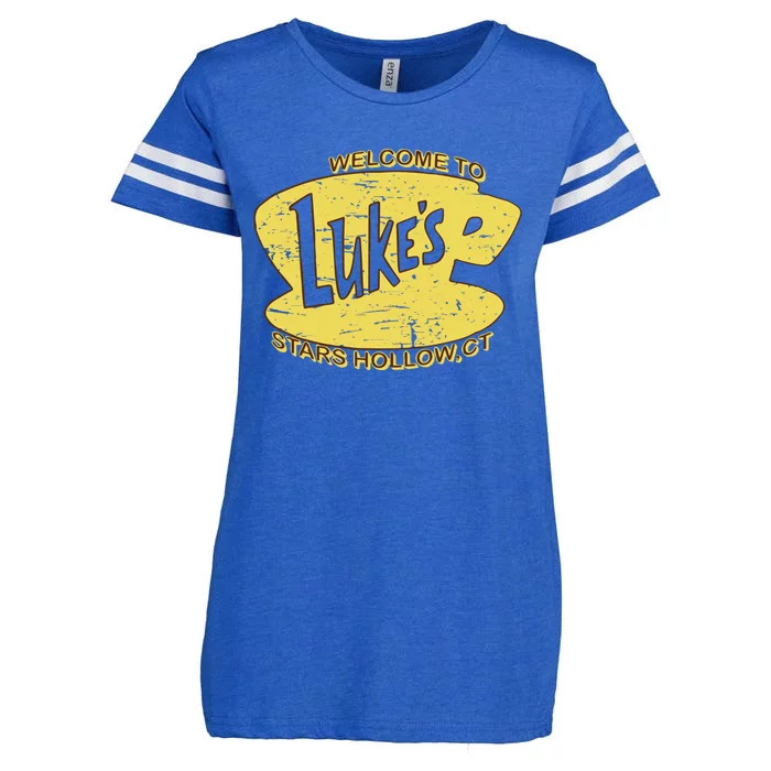 Lukes Diner Stars Hollow Enza Ladies Jersey Football T-Shirt