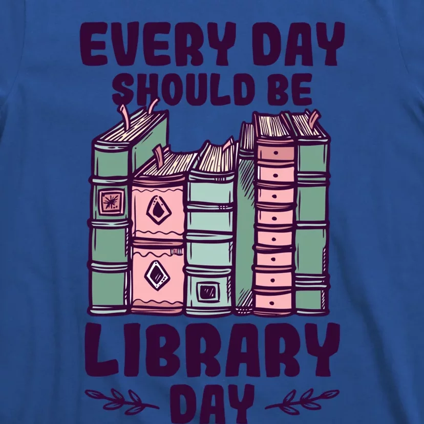 Library Day School Librarian Library Worker Cute Gift T-Shirt