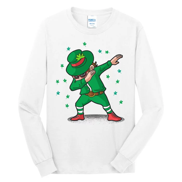 Leprechaun Dab St Patrick's Day Party Tall Long Sleeve T-Shirt