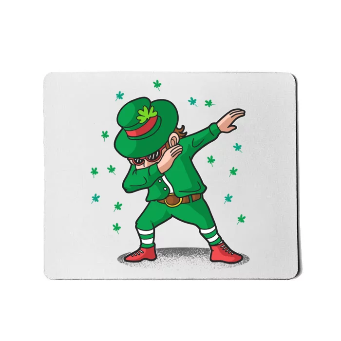 Leprechaun Dab St Patrick's Day Party Mousepad