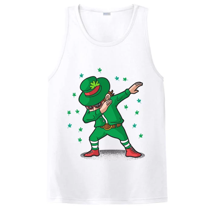 Leprechaun Dab St Patrick's Day Party Performance Tank