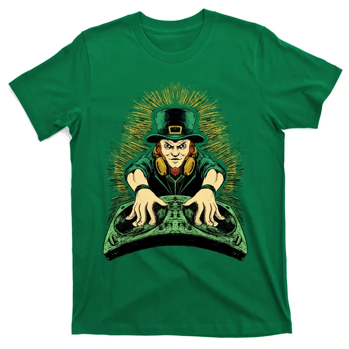 Leprechaun Dj St Patricks T-Shirt