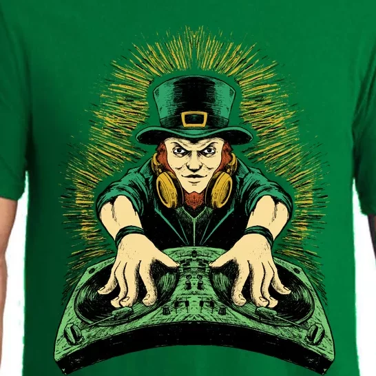 Leprechaun Dj St Patricks Pajama Set