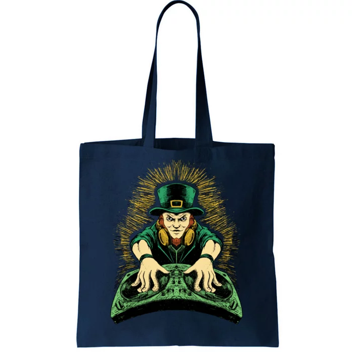 Leprechaun Dj St Patricks Tote Bag