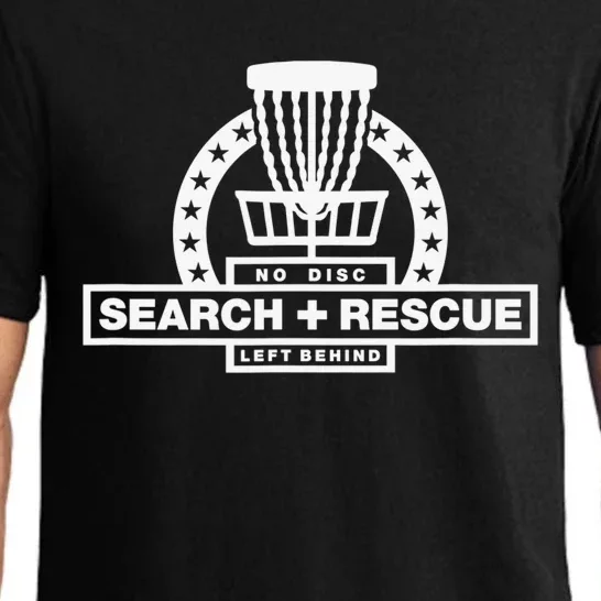 Lost Disc Search & Rescue Team For A Golfer And Golf Player Pajama Set