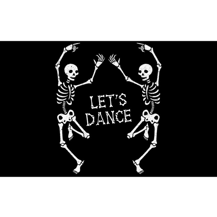 LetS Dance Skeleton Skull Dance Of Death Bumper Sticker