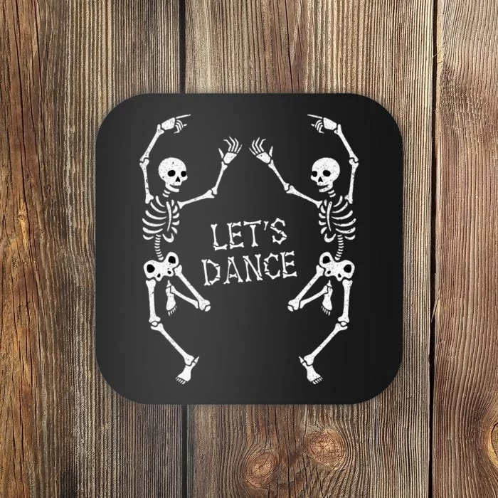 LetS Dance Skeleton Skull Dance Of Death Coaster