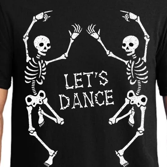 LetS Dance Skeleton Skull Dance Of Death Pajama Set