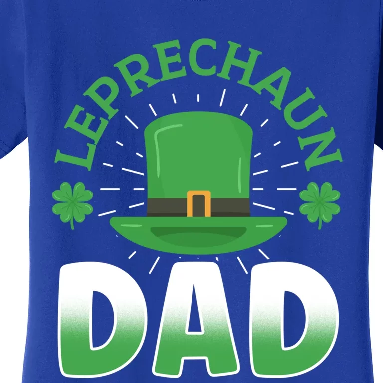 Leprechaun Dad St Patricks Day Ireland Shamrock Irish Father Funny Gift Women's T-Shirt