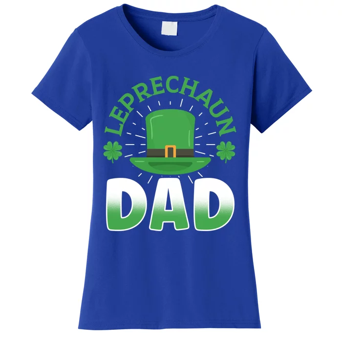 Leprechaun Dad St Patricks Day Ireland Shamrock Irish Father Funny Gift Women's T-Shirt