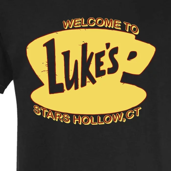 LukeS Diner Stars Hollow Garment-Dyed Heavyweight T-Shirt