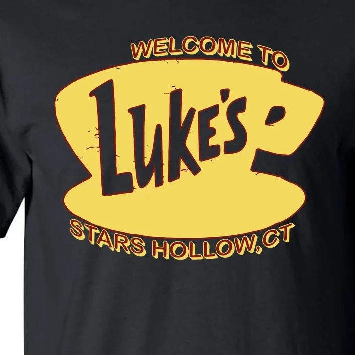 LukeS Diner Stars Hollow Tall T-Shirt