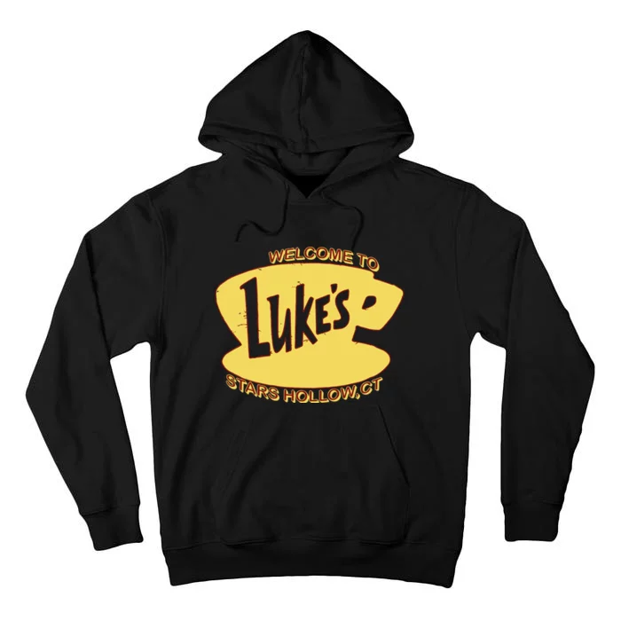 LukeS Diner Stars Hollow Tall Hoodie