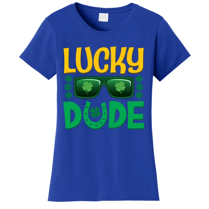 Lucky Dude St Patrick's Day Graphic Teens Cool Gift Women's T-Shirt