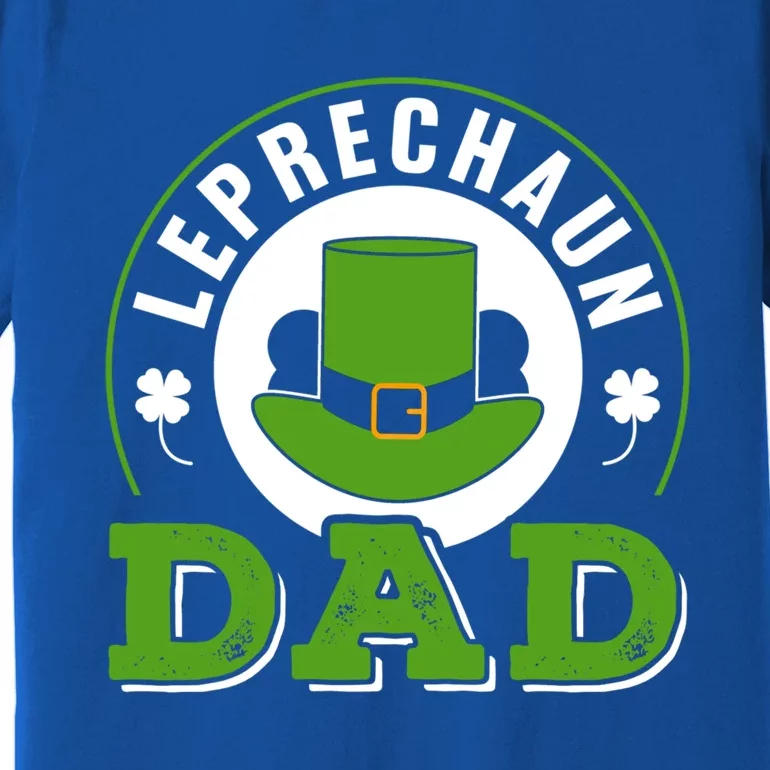 Leprechaun Dad Shamrock St Patricks Day Irish Ireland Father Cool Gift Premium T-Shirt