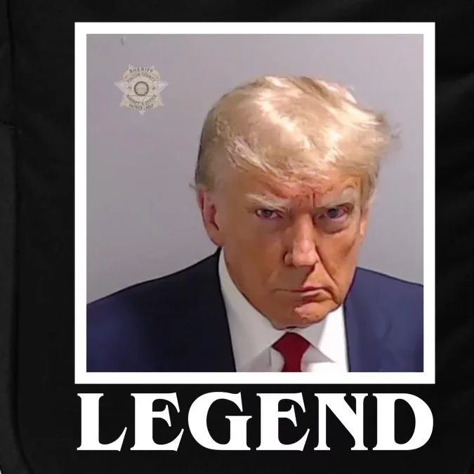 Legend Donald Trump Mugshot Pro Trump Impact Tech Backpack