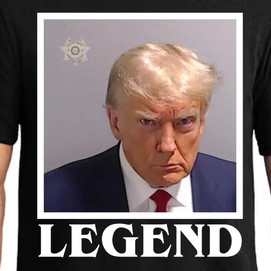 Legend Donald Trump Mugshot Pro Trump Pajama Set